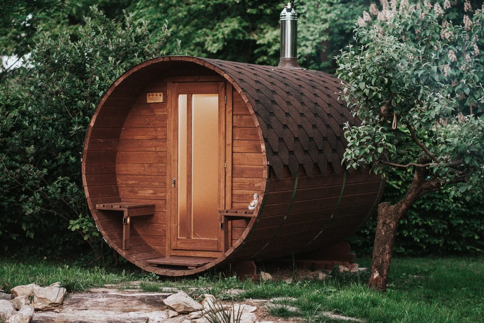 Sauna zvenku